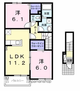 グランド ソレイユ【2階】の間取り