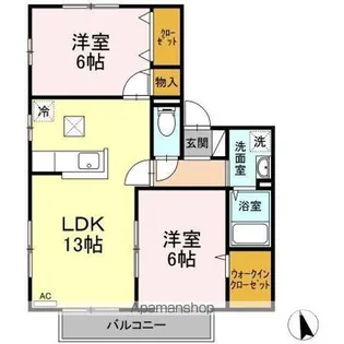 コージーハウス【1階】の間取り