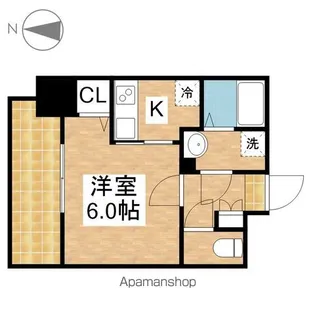 エスリードレジデンス上前津フロント【9階】の間取り