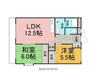 アビタシオンⅧ【3階】の間取り