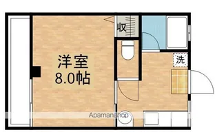 ポピーハイツA【2階】の間取り