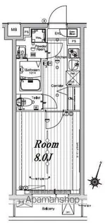 メイクスデザイン池袋パークサイド【4階】の間取り