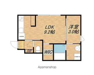 ミュゼ【105号室】の間取り