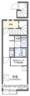 レオネクストマイヒルズ8843【205号室】の間取り