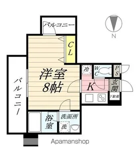 ARC STAGE表町【7階】の間取り