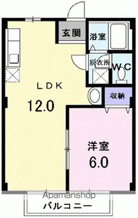 シーサイドハイツ【2階】の間取り