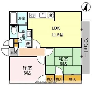 プレミール【3階】の間取り