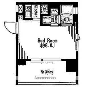 レジディア市谷薬王寺【11階】の間取り