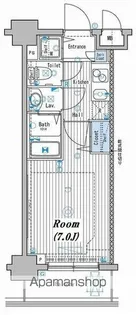 グランド ガーラ池袋【6階】の間取り