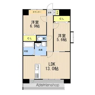 SK2【2階】の間取り