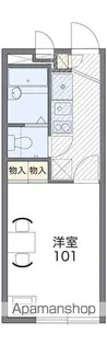レオパレスエスポワール【1階】の間取り