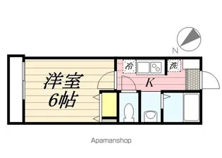 トコヴィラージュ作草部【3階】の間取り