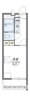 レオパレスフローラル【2階】の間取り
