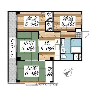 4DKの間取り画像