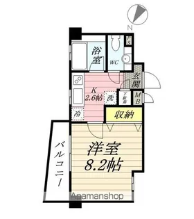 ルビナス・ウエストパレス【3階】の間取り