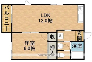 セントポーリア葵B【2階】の間取り