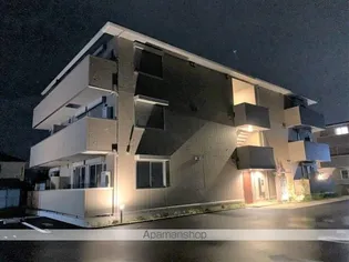 LA VILLA五個荘A棟【205号室】の外観