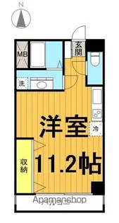 定功ビル【6階】の間取り