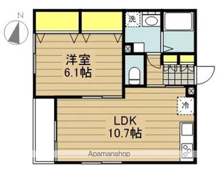 GRACIA【301号室】の間取り