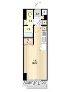 レジディア仙台本町【14階】の間取り