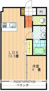ルナピエーノ【5階】の間取り