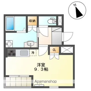 アンビシャス千葉城前【5階】の間取り
