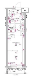 東京都杉並区和田1丁目【マンション】の間取り