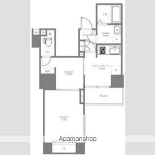 アイル プレミアム文京六義園【404号室】の間取り