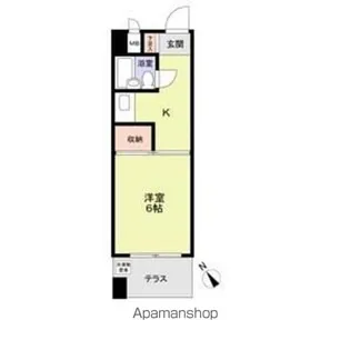 エスカイア千歳船橋【1階】の間取り