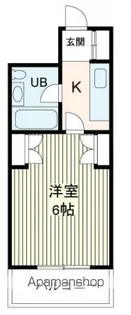 K・B・M己斐【4階】の間取り