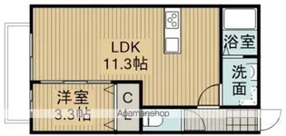 ヴィオールチェ【2階】の間取り