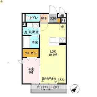 AZALEA【2階】の間取り