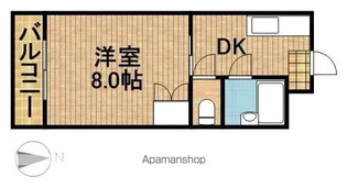 プランタンⅢ【3階】の間取り