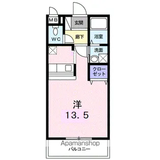 インター久留米SUR【4階】の間取り