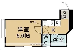 ベルトピア仙台908【205号室】の間取り