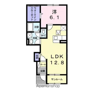 スリジエ【1階】の間取り