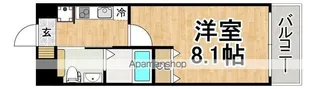 グルーヴ日本橋【6階】の間取り