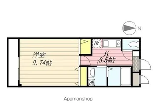 メゾンオクガワ【3階】の間取り