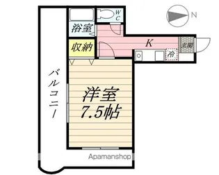 三ツ池マンション【2階】の間取り