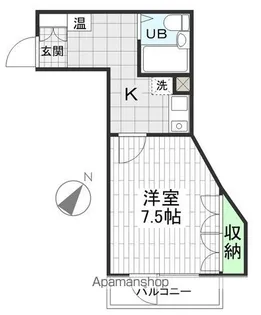 フリート町屋【304号室】の間取り