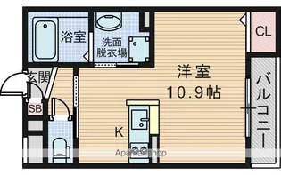シャーメゾンY・M【103号室】の間取り