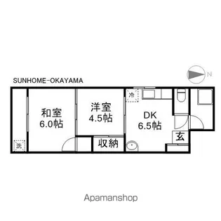 林ビル【3階】の間取り