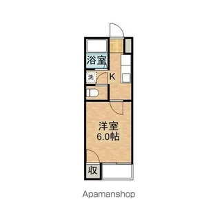 ADVANCE(旧高田ハイツ)【207号室】の間取り