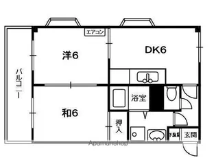 報文堂マルコビル【301号室】の間取り