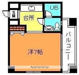 キャッスルEYAⅡ【5階】の間取り