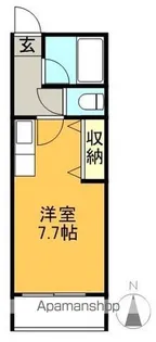 ムーンライト旭【2階】の間取り