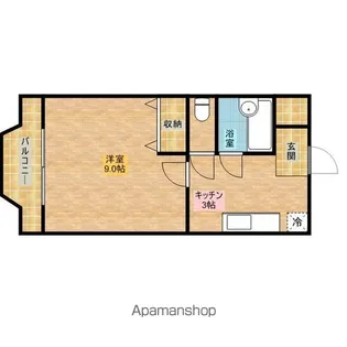 マンションむくの樹【2階】の間取り