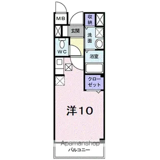 北六甲ヒルズ【1階】の間取り