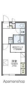 レオパレスアークハイツⅡ【2階】の間取り