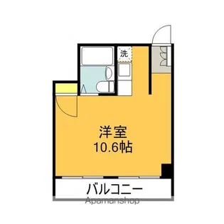 サザンカルナ【1階】の間取り